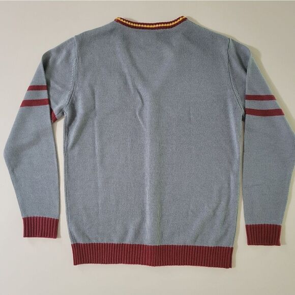 Harry Potter Women's Gryffindor House Open Front Cardigan Knit Sweater - Picture 13 of 14